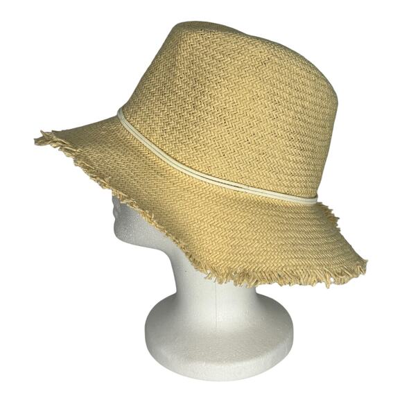Hatattack Classic Travel Hat with fringe tan color main image 6